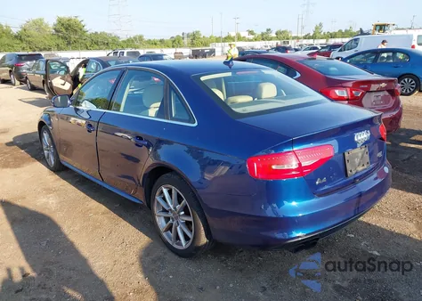 2014 Audi A4 2.0T Premium из США, поврежденный, VIN WAUFFAFL2EN006972